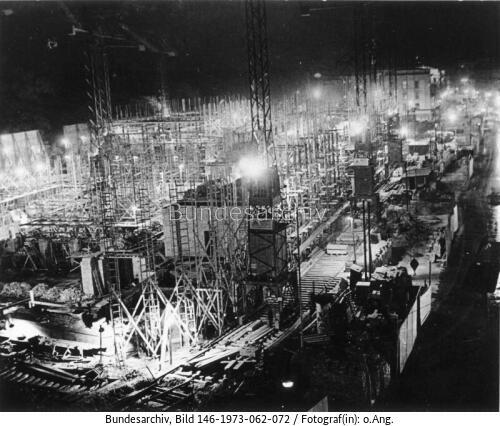 Berlin, Neue Reichskanzlei, Bau