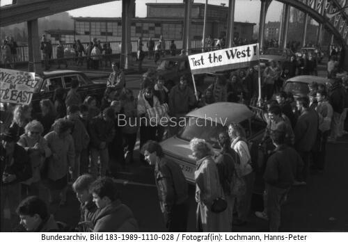Berlin, Grenzübergang Bornholmer Straße