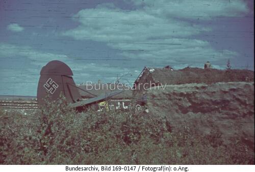 Russland, Fieseler Fi 156 "Storch", Absturz
