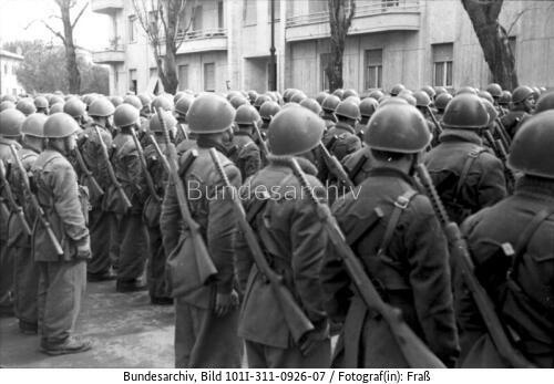 Rom, italienische Soldaten