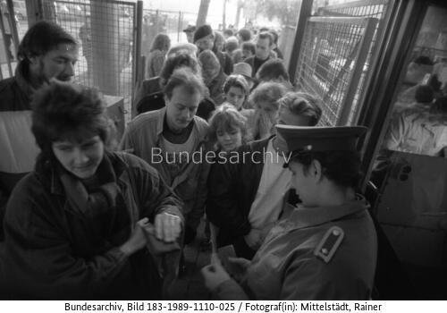 Berlin, Grenzübergang Chausseestraße