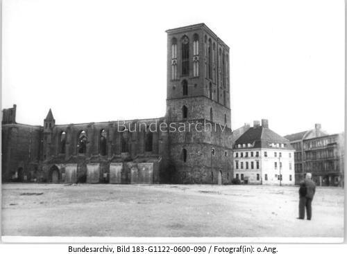 Berlin, Nikolaikirche, Ruine