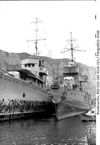 Bucht von Kotor, jugoslawische Schiffe