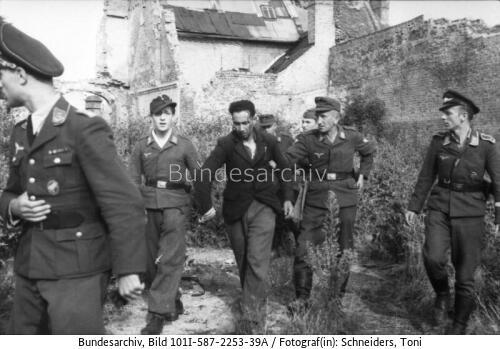 Normandie, Verhaftung durch Fallschirmjäger