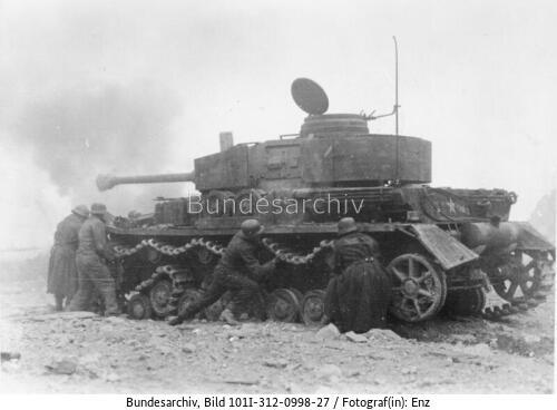 Monte <span class="match">Cassino</span>, Panzerreparatur während Kampf