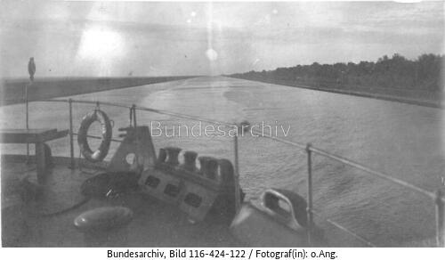 Ägypten, Kanaldurchfahrt