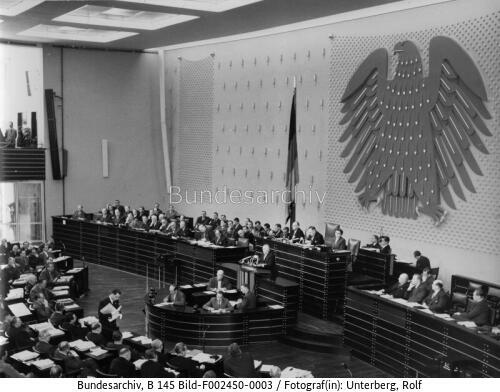 Bonn, Bundestag, Pariser Verträge