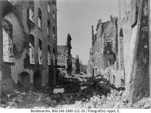 <span class="match">Lübeck</span>, Alfstraße, Zerstörungen