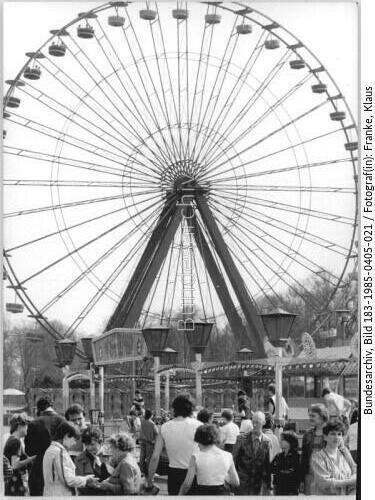 Berlin, Kulturpark Plänterwald, Riesenrad