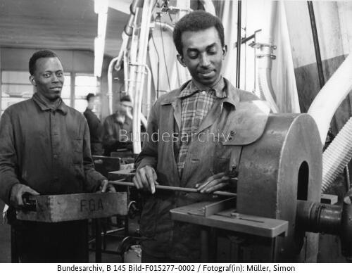 Bad Godesberg-Mehlem. Studenten aus Afrika