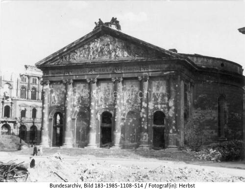 Berlin, St. Hedwigs-Kathedrale, Schäden