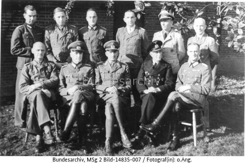 England, Trent Park Camp, deutsche Kriegsgefangene