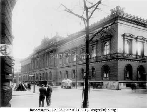 Berlin, Jägerstraße, Reichsbank