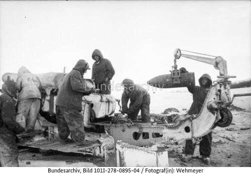 Russland, Mörser, Soldaten