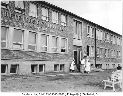 Brandenburg, Betriebspoliklinik, Außenansicht