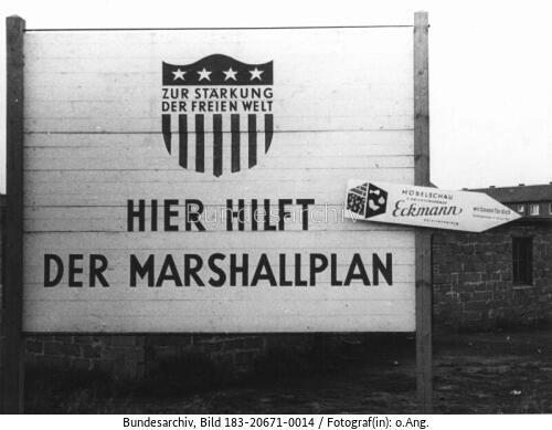 Recklinghausen, Marshallplan im Ruhrgebiet