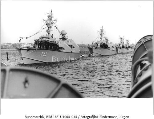 Rostock, Flottenparade, Schnellboote