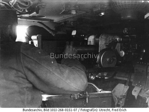 Russland, Panzer IV, innen