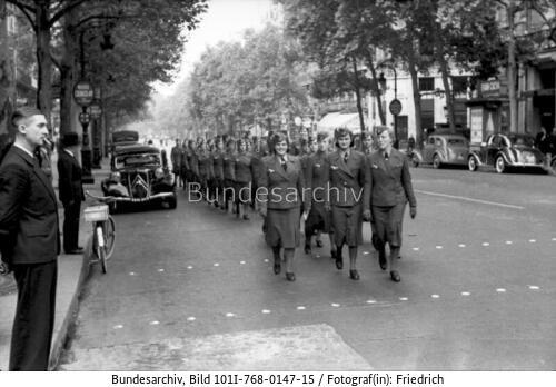 Paris, Wehrmachtshelferinnen