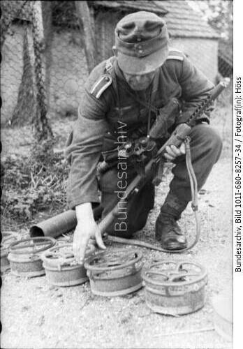 Frankreich, Invasionsfront, Unteroffizier
