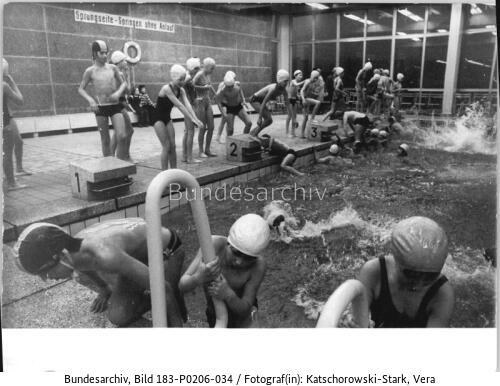 Berlin, Pankow, Schwimmhalle, Hallenbad