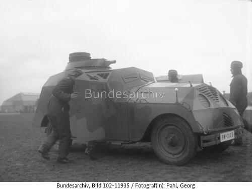 Reichswehr, Tankwagenattrappe