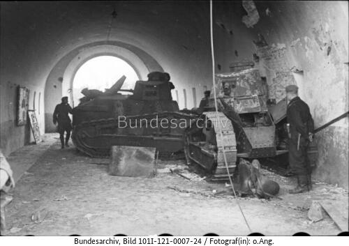 Polen, polnische Panzer Renault FT 17