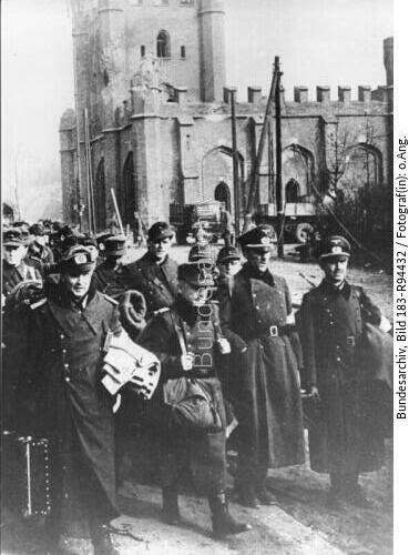 Königsberg, gefangene deutsche Offiziere