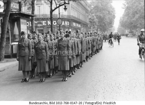 Paris, Wehrmachtshelferinnen