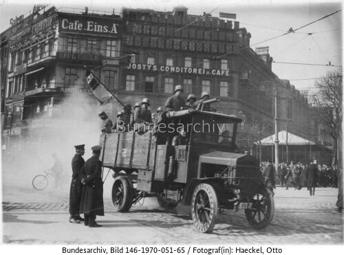 Berlin, Kapp-Putsch, Marinebrigade Erhardt