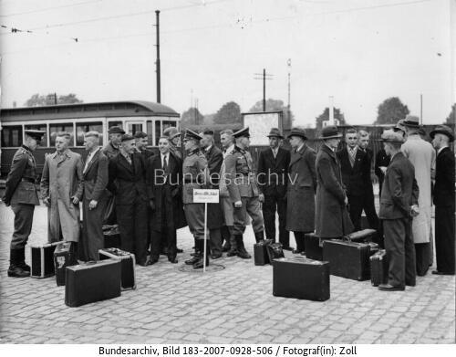 Potsdam, Ankunft neuer Rekruten