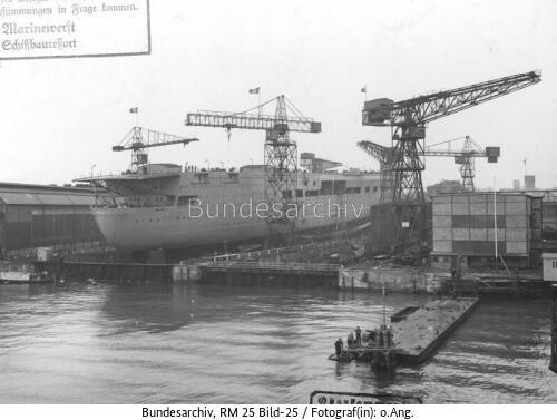 Flugzeugträger "Graf Zeppelin", Bau