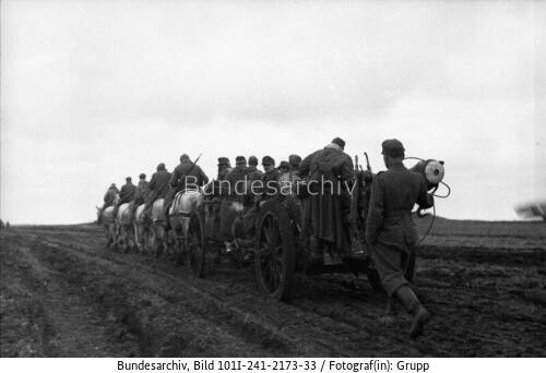 Russland, bespannte Artillerie
