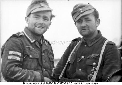Russland, dekorierte Soldaten