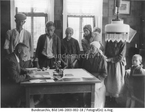Thüringen, Hungersnot, Bettelscheine