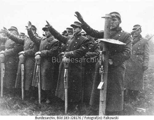 Ostpreußen, Volkssturm-Vereidigung