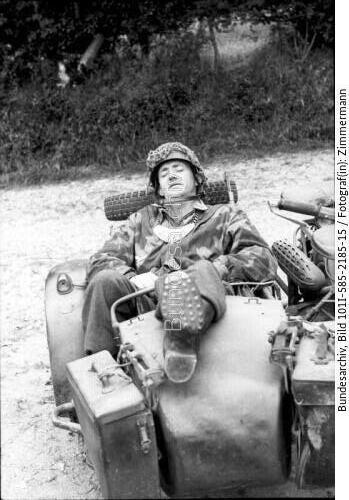 Frankreich, Normandie, Fallschirmjäger