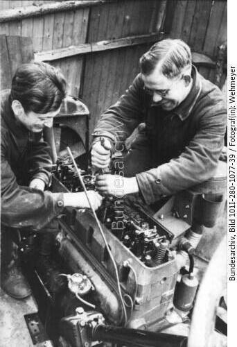 Russland, Mechaniker an RSO