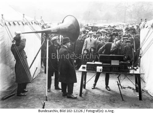 England, Generalstreik, Radioübertragung