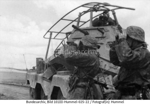 Russland, SS-Division Wiking, Spähpanzer
