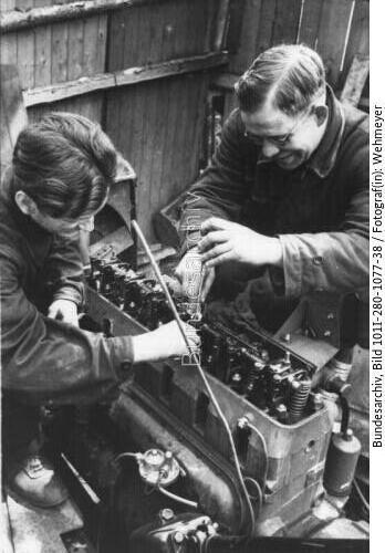 Russland, Mechaniker an RSO