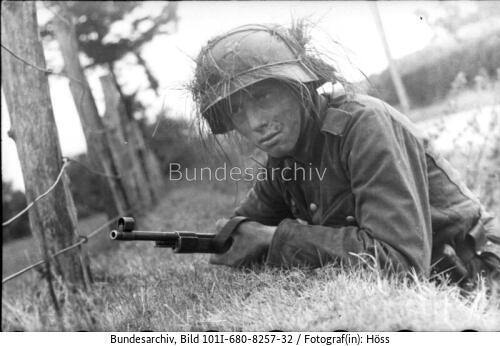 Frankreich, Invasionsfront, Soldat