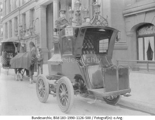 Elektrotaxi E.V.C. Hansom Cab