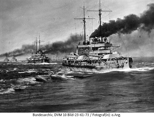 Linienschiffe in Kiellinie, "SMS Westfalen"