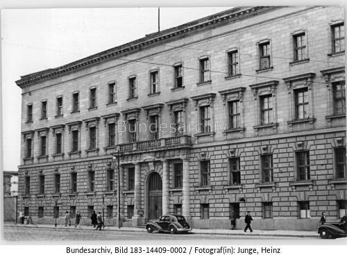 Berlin, Wilhelmstraße, Ministerium für Volksbildung