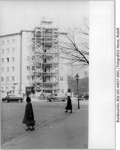 Berlin, Schönhauser Allee, Neubau, Baustelle
