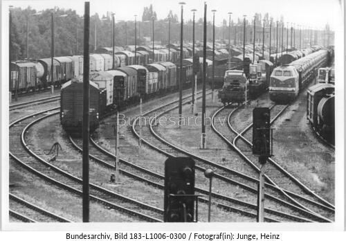 Seddin, Rangierbahnhof, Übersicht
