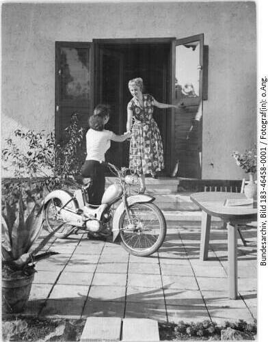 Werbefoto, Simson SR 2