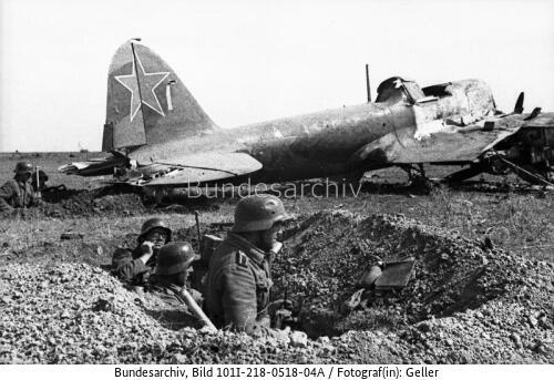 Russland, Kampf um Stalingrad, Schützenlöcher