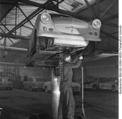 AWZ, Testfahrt, <span class="match">Trabant</span>, Wartung